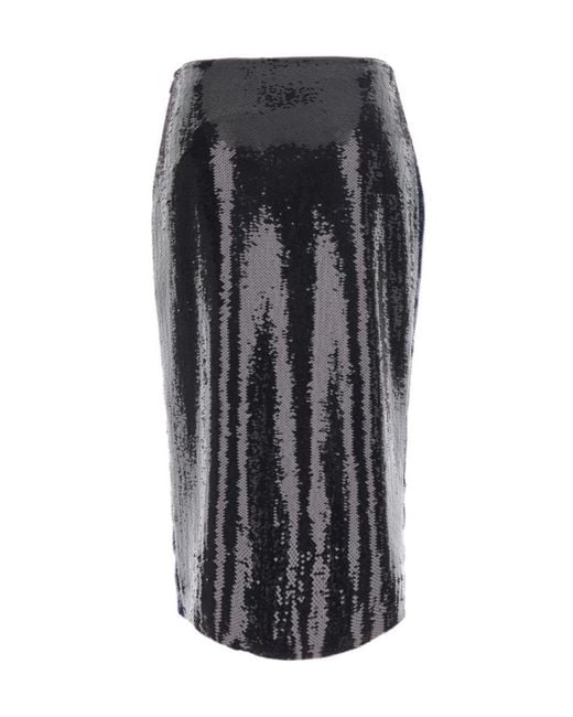 Tom Ford Blue Sequin Midi Ski