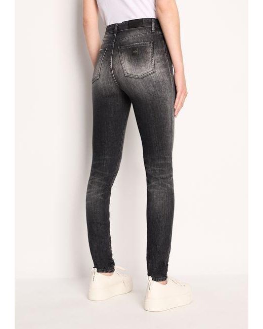 ARMANI EXCHANGE Gray Multi-Pocket Jeans