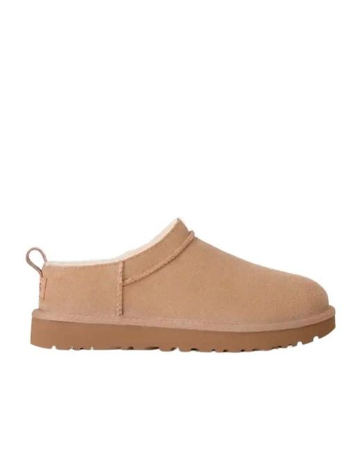 Ugg Brown Classic Micro Sandals