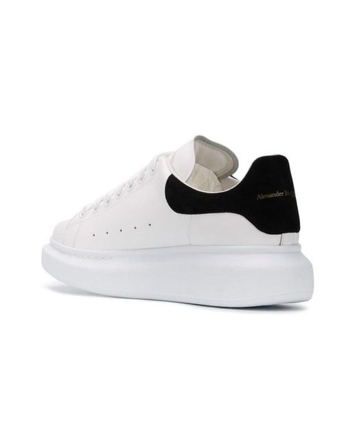 Alexander McQueen White Extended Sole Sneakers