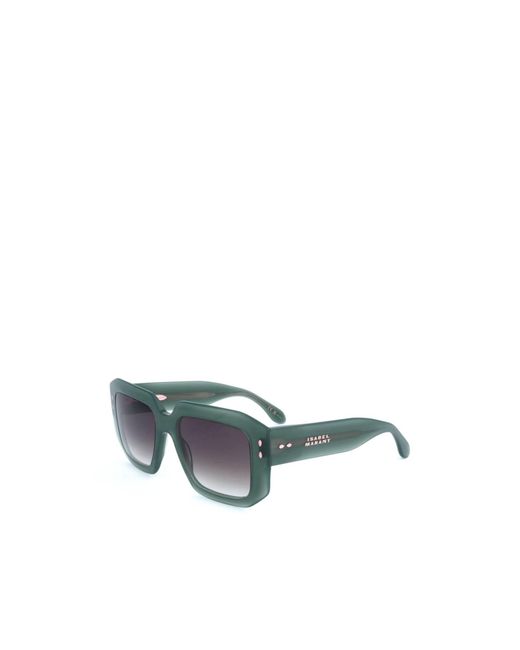 Isabel Marant Multicolor Geometric Frame Sunglasses