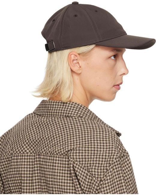 Our Legacy Brown Ballcap Hat for men