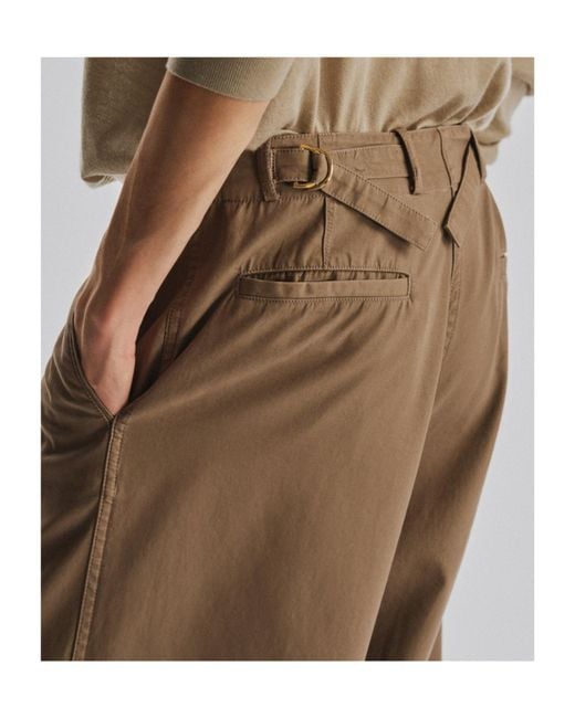The Row Brown Casual Pants With Belt Loops