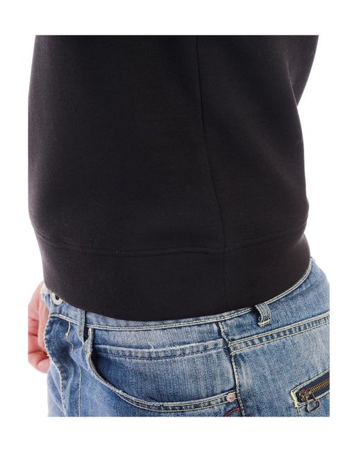 Emporio Armani Blue Round-Neck Sweater for men