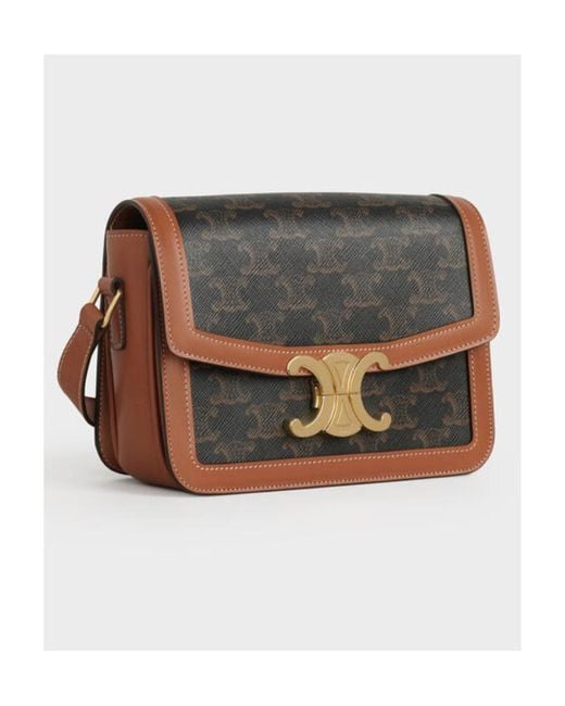 Céline Black Teen Triomphe Bag