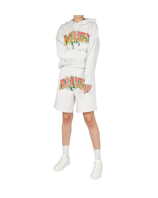 Market White Logo Hoodie Sweater for men
