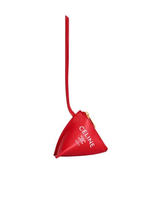 Céline Red Berlingot Charm
