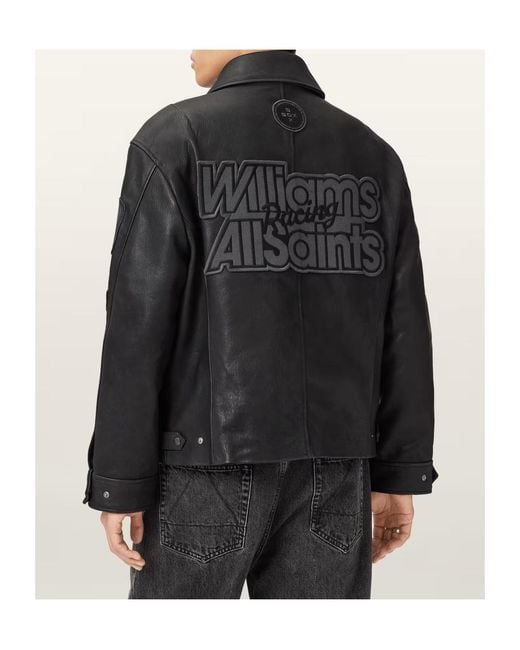 AllSaints Black Long-Sleeved Jacket for men