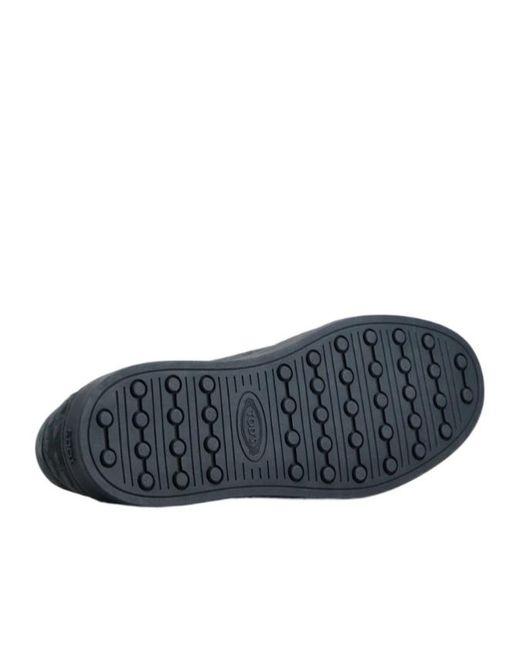 Tod's Blue Lace-Up Sneakers for men
