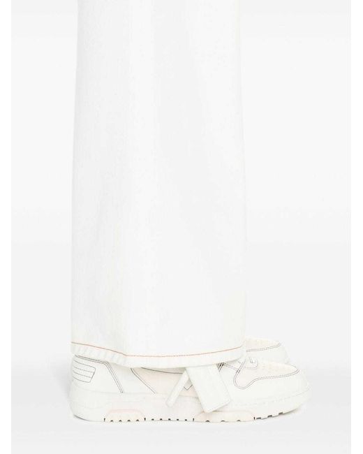 Off-White c/o Virgil Abloh White Out Of Office Low-Top Sneakers