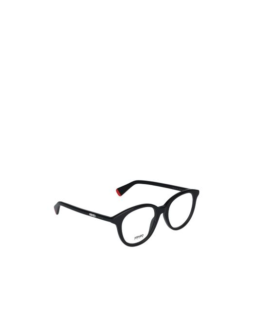 KENZO White Round Frame Glasses