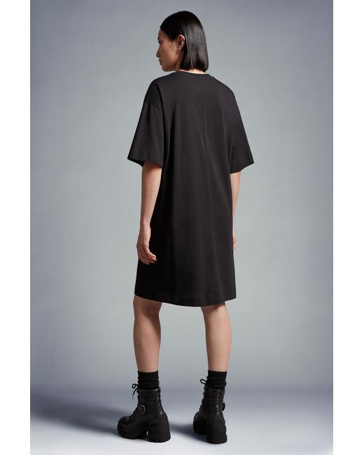 Moncler Black Cotton Dress