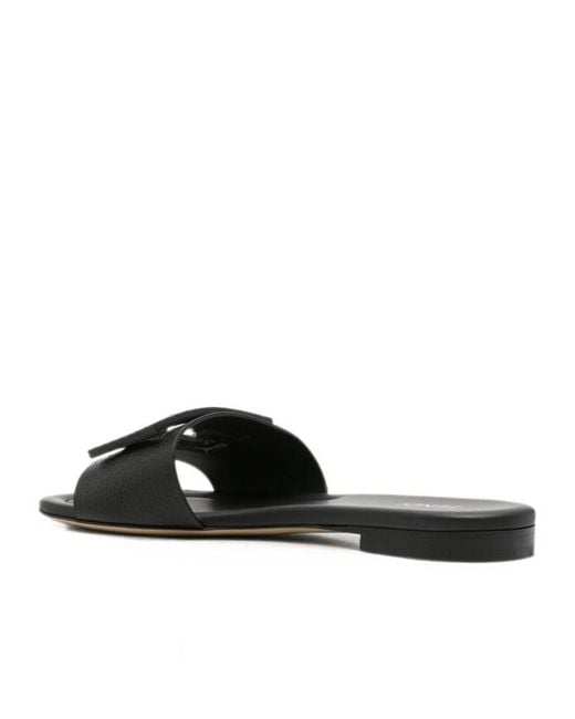 Fendi Multicolor Baguette Leather Slides