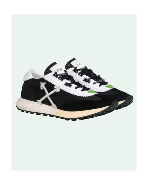 Off-White c/o Virgil Abloh Black Running Sneakers for men