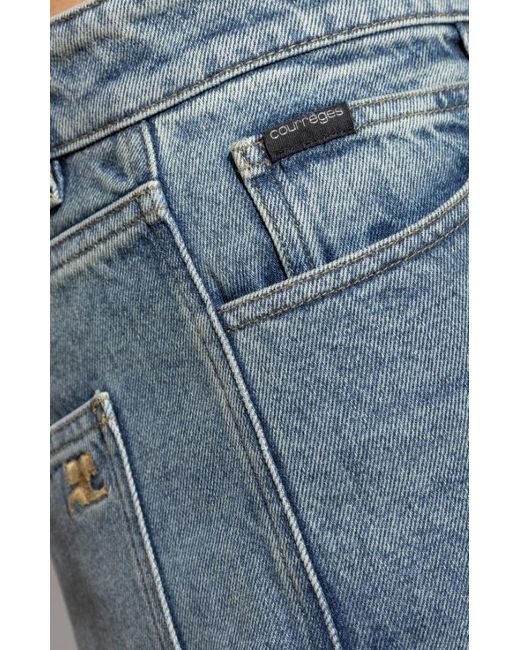 Courreges Blue Courrèges Vesdpa241De0041 0 Vintage Medium
