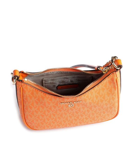 MICHAEL Michael Kors Orange Logo Shoulder Bag