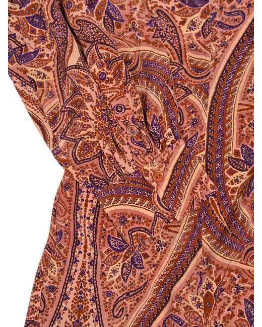 Ulla Johnson Red Sabrina Silk Dress