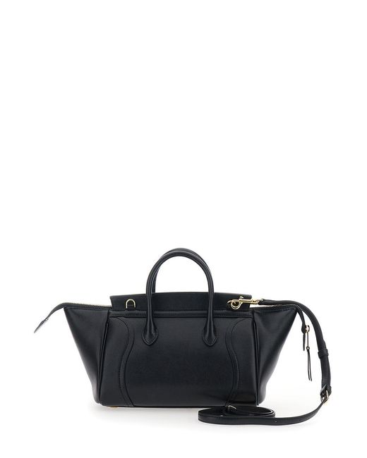 Céline Black Flap Shoulder Bag