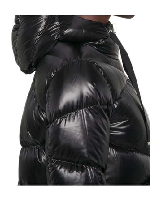 Herno Black Zippered Down Jacket