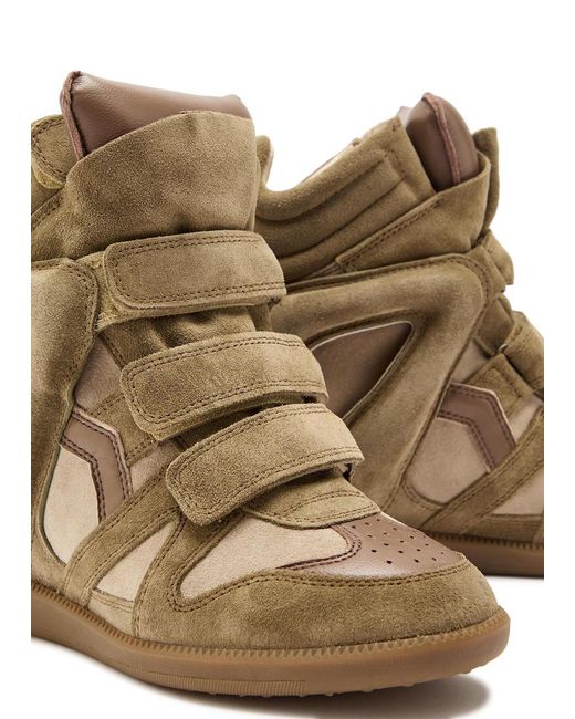 Isabel Marant Brown Soft Leather Casual Shoes