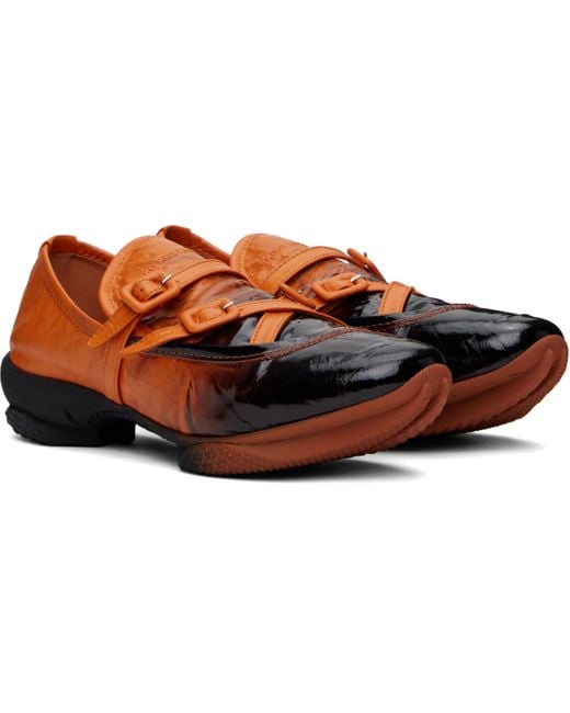 Kiko Kostadinov Brown Sonia Buckled Loafers