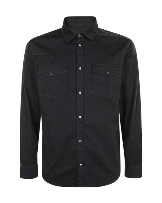 Dondup Black Shirt for men