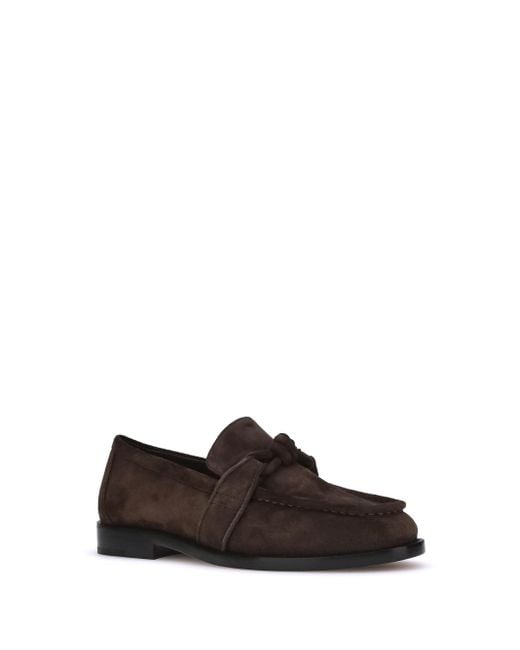 Bottega Veneta Brown Astaire Fondente Suede Moccasin