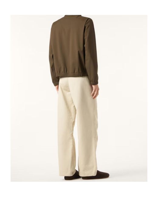 Loro Piana Brown Bomber Jacket for men