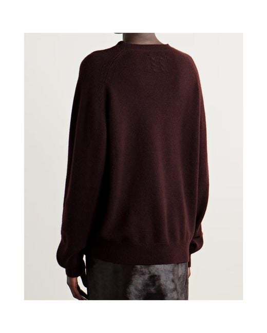 Nili Lotan Purple Trisha Cashmere Knitwear