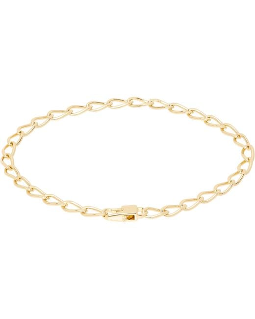 Tom Wood White Arlo Medium Bracelet for men