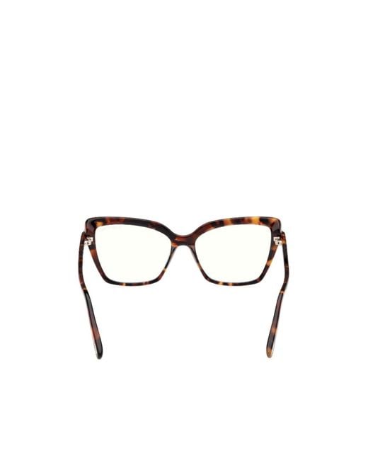Tom Ford White Eyewear Square Frame Glasses for men