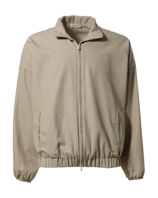 Fear Of God Natural Zip-Up Track Jacket for men