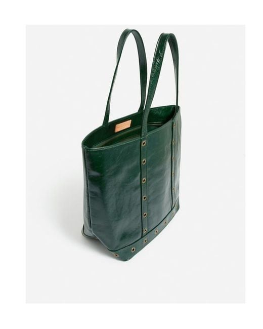 Vanessa Bruno Green Double Handle Shoulder Bag
