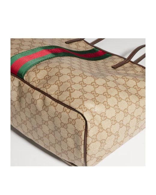 Gucci White Tribeca Large Tote Bag