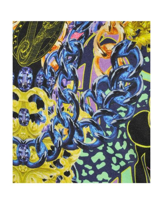 Versace Jeans Black Logo Detail T-Shirt