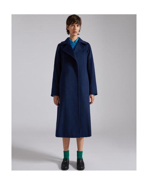 Max Mara Blue Manuela Iconic Coat