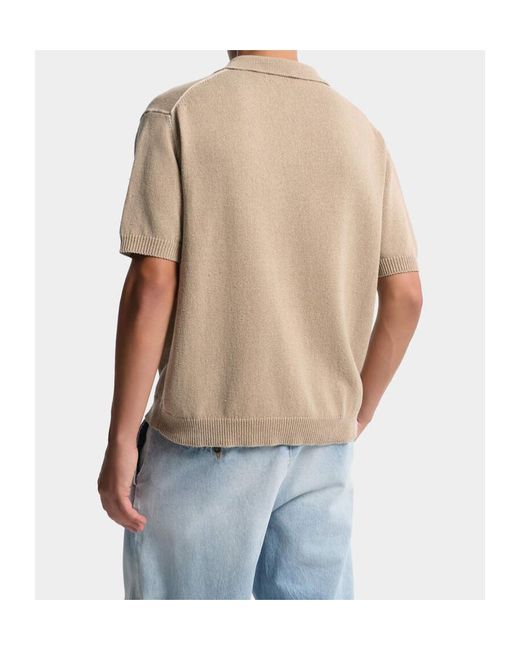 DSquared² Natural Logo Patch Pocket Polo Shirt for men