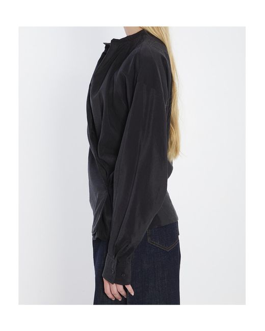 Lemaire Black Twisted Top