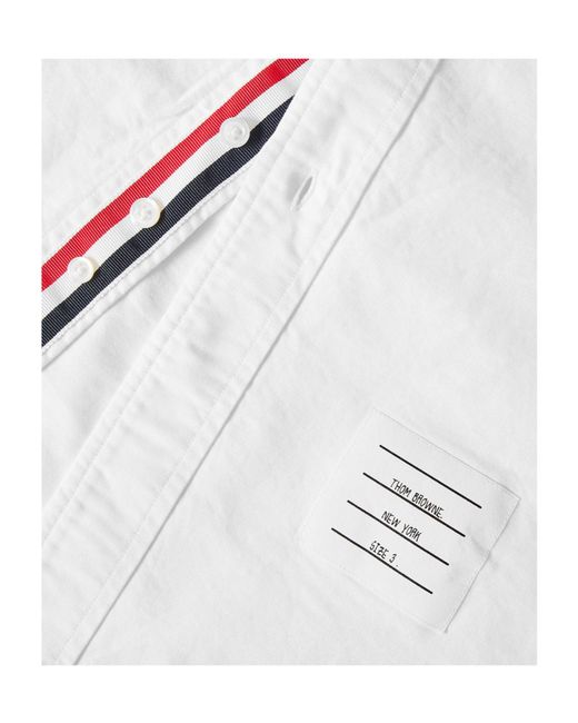 Thom Browne White Classic Shirt for men
