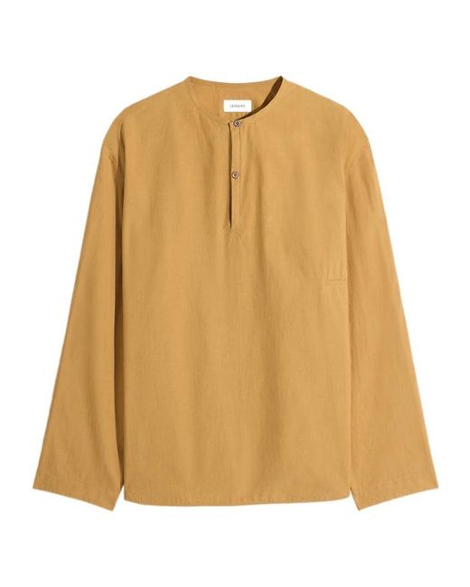 Lemaire Natural Smock Shirt for men