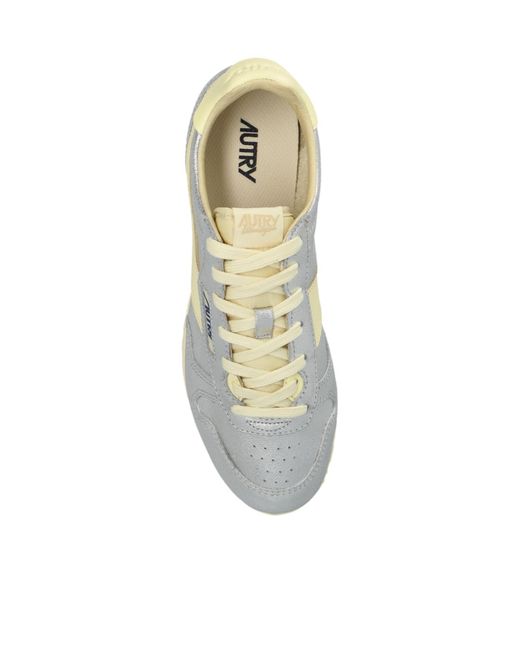 Autry Blue Windspin Low Top Sneakers for men