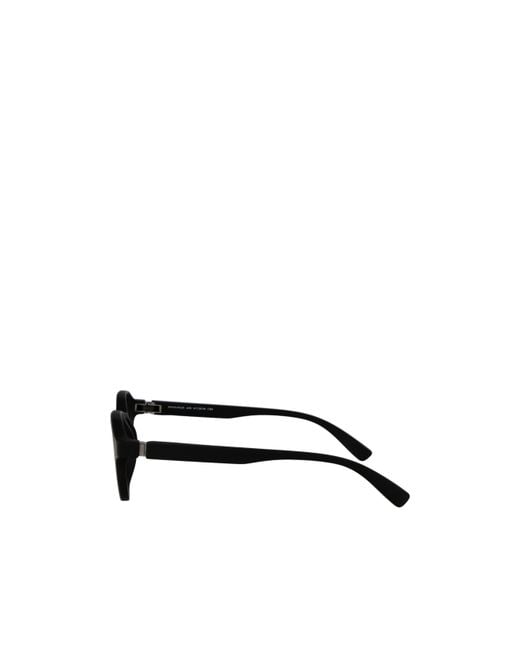 Mykita White Round Frame Glasses for men