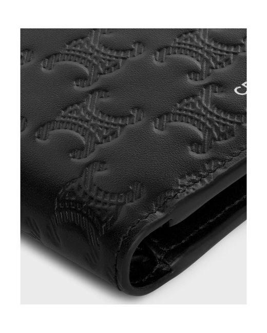 Céline Black Bi-Fold Wallet for men