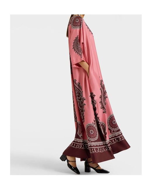 LaDoubleJ La Doublej Embroidered V Neck Dress