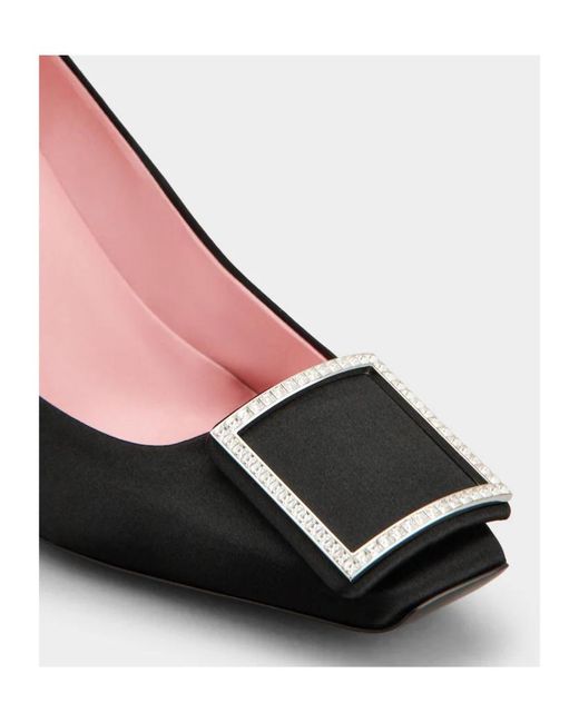 Roger Vivier Black Trompette Pumps