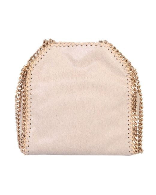 Stella McCartney Natural Falabella Tiny Tote Bag