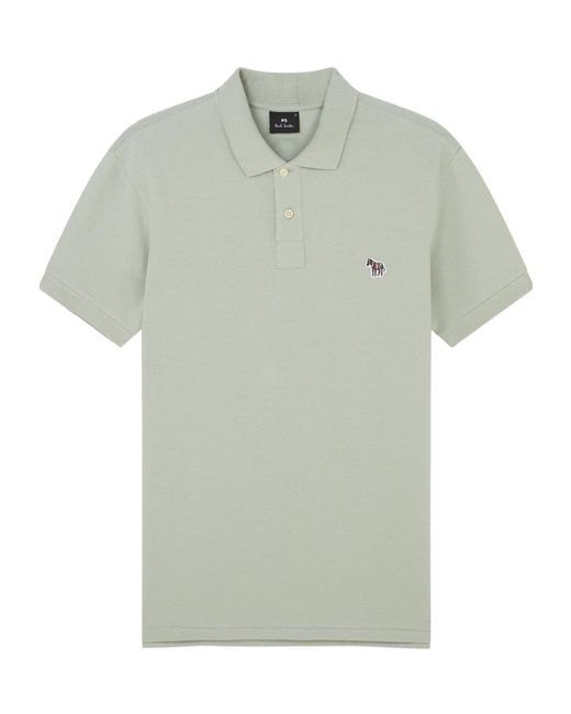 Paul Smith Green Cotton Polo Shirt for men