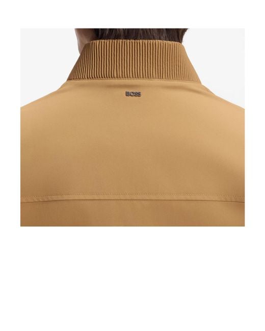 Boss Natural Long-Sleeve Casual Jacket for men