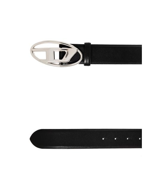 DIESEL White Belt/Belt for men