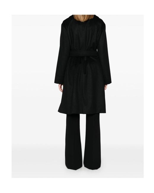 Max Mara Black 'Dravenna' Coat